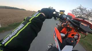 KTM EXC Supermoto  TwoStroke  Pure Sound [upl. by Ecnerewal]