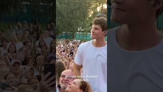 🎶 Wincent Weiss  Hier mit dir Bielefeld Bürgerpark 20082023 [upl. by Rellia]