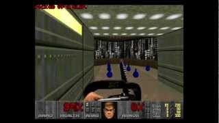 Doom 2  An Important Looking Door Burning Out of Control Achievements [upl. by Asyla]