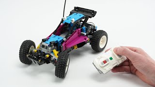 Driving the LEGO® Technic OffRoad Buggy 42124 with the Powered Up Remote [upl. by Thorncombe225]