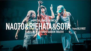 【LIVE】NAOTOampRIEHATAampSOTA from BEFIRST SPECIAL DANCE SHOWCASENAOTO PRESENTS HONEST HOUSE 2024 [upl. by Reeva]