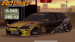 No Limit Drag Racing 20 556 Honda Civic Tune PATCHED [upl. by Davie558]