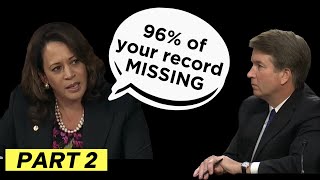 Kamala Harris Predicts The Future During Kavanaugh Hearing [upl. by Cumings247]