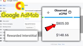 Admob 800 eCPM for 3 impressions  Highest eCPM [upl. by Annavahs]