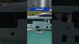 CRAZY Yacht hits the bridge at Haulover haulover crash bridge [upl. by Dnalsor]