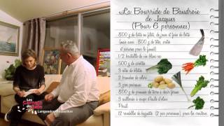 Recette  la bourride de baudroie  Les carnets de Julie [upl. by Lebatsirhc]