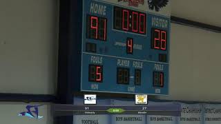 Hamady Hawks Varsity Boys Basketball vs Bendle Tigers [upl. by Ardnoel]