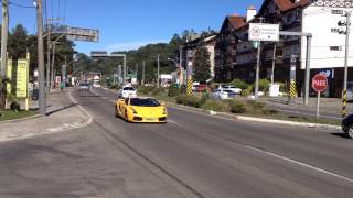 Lamborghini Gallardo em Gramado [upl. by Ain381]