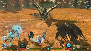 Monster Hunter Stories 2  Gameplay 181  RareSubespecies Den Coop  Silver Rathalos Coop [upl. by Ahsataj]