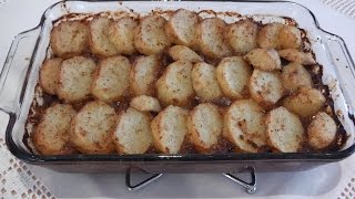 TRADITIONAL BRITISH MINCE BEEF PIE WITH GARLIC POTATOES  STAVROS KITCHEN  BRITISH CUISINE [upl. by Hervey860]