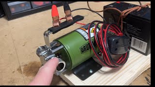 Harbor Freight Transfer Pump [upl. by Fredrika]