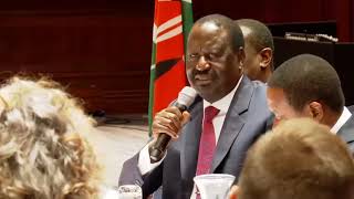 Raila speaks french during AU veting [upl. by Norihs]