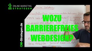 Barrierefreies Webdesign einfach und verständlich erklärt [upl. by Altis]