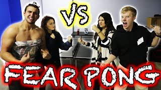 COUPLE VS COUPLE FEAR PONG  Sam Golbach [upl. by Ardnuhsal]