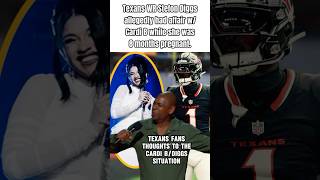 Texans Fans Thoughts On Cardi BStefon Diggs 😂 [upl. by Nnairam320]