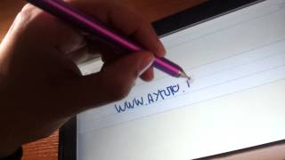 Escribir en Tablet con stylus Tablet BQ Edison  stylus Adonit Jot [upl. by Nnylyt]