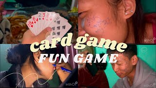 The Fun Cards Game challenges 🤡 the cards Game vlog [upl. by Hannahc]