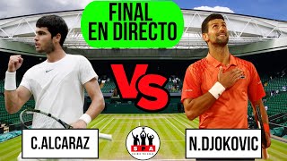 🎾ALCARAZ CAMPEON DE WIBLEDON🎾 FINAL WIMBLEDON EN DIRECTO🔥  LIVE TENNIS NARRANDO EN VIVO [upl. by Campos]