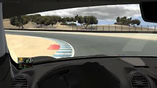 iRacing Onboard Lap Porsche Cayman GT4 at Laguna Seca 24S2 Falken Tyre Challenge [upl. by Xenophon]