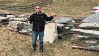 Natural Stone Steppers in Woodbine MD  Carroll Landscaping [upl. by Celinda]