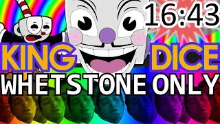 Cuphead Without Shooting  KING DICEs Patience Test 【 Whetstone Only 】 [upl. by Petite348]