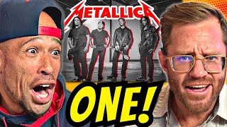 RAPPER first TIME ever SEEING  Metallica  One MIND BLOWN [upl. by Ynnoj]