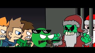 FIGHTING ZANTA WITH EDD MATT AND TOM I wish tord too [upl. by Astrahan]