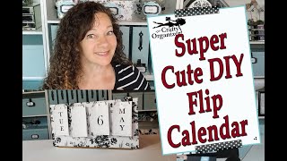 DIY Flip Calendar  4 options for you to make [upl. by Eeral]