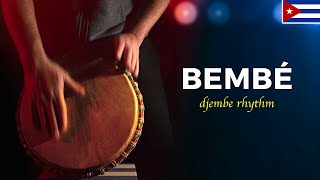 Learn Bembe Rhythm for Djembe Cuba [upl. by Edrahc158]