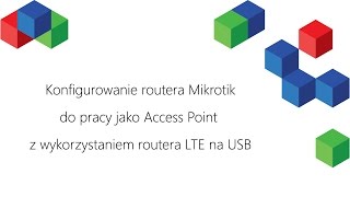 Mikrotik Access Point Modem USB LTE Huawei E3372 [upl. by Enomyar]