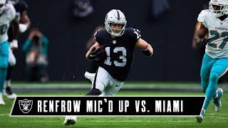 Hunter Renfrow Micd Up vs Dolphins They Cant Stop Us  Week 3  Las Vegas Raiders  NFL [upl. by Sac]