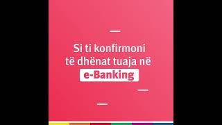 Si ti konfirmoni të dhënat tuaja e Banking [upl. by Sokcin]