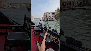 Gondola Ride on the Venice Canal bucketlist [upl. by Nirag]