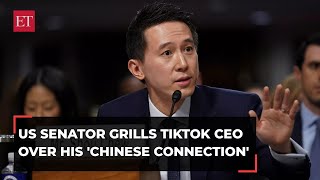 TikTok CEO denies links with Communist Party of China says Im Singaporean  US Senate hearing [upl. by Mencher]