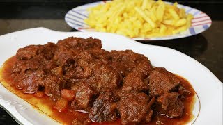 Carne al toro  Carne de ternera en salsa [upl. by Dietsche]