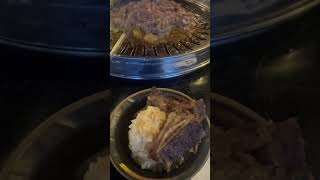 All you can eat bbq amp sushi foodie beef fyp letseat koreancuisine [upl. by Yrral573]