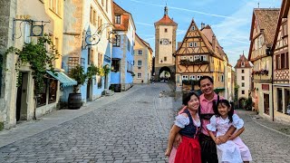 Traveling back in time in Rothenburg ob der Tauber [upl. by Idrahs588]