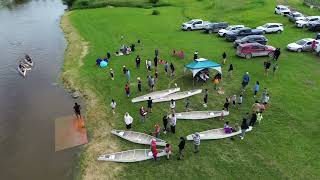 Canoe Races  Peguis Treaty Days 2024 [upl. by Lytton658]