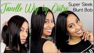 🖤🌿DivaTresscom  Janelle Wig by Outré BluntBob [upl. by Delfine]