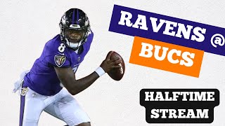 Ravens vs Bucs HALFTIME LIVE STREAM [upl. by Hubert]