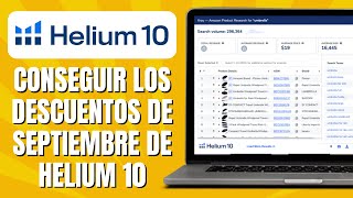 Cómo CONSEGUIR Los Descuentos De Septiembre De HELIUM 10 [upl. by Bethina]