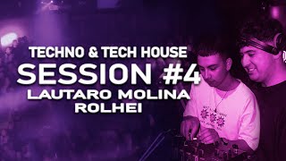 VIBRAS x ROAD SESSION 4  Lautaro Molina B2B Rolhei  Techno amp Tech House [upl. by Oigufer]