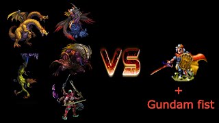 FFBE global Firion  aigaion arm vs trial bosses  ultimate finisher [upl. by Jurkoic]