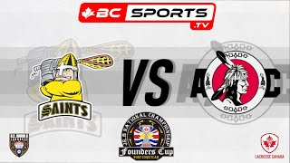 FoundersCup  GM2  Port Coquitlam Saints Host vs Onondaga Redhawks FN  August 14 2023 [upl. by Standley]