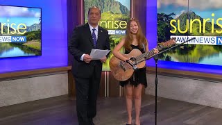 Emerging singersongwriter Jenny Yim performs Closure on Sunrise [upl. by Aicilev]