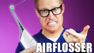 Dentist Exposes PHILIPS SONICARE AIRFLOSSER Does Airfloss Work To Replace Waterflossers amp Floss [upl. by Boak]