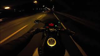 Bike Night Ride in Germany with my Ninja [upl. by Gilliam719]