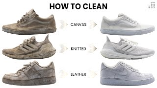 How To Clean Your White Sneakers  The Best Method [upl. by Daly]