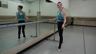 Drills for Ballet Dancers to Build Leg Muscles [upl. by Brentt126]