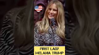 SURPRISE APPEARANCE Former First Lady Melania Stuns CROWD to SUPPORT HER HUSBAND DONALD J TRUMP [upl. by Jeane]